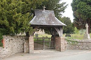 St Michael's Manafon lych gate