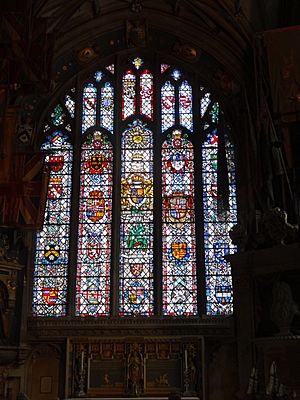 Stained glass windows at Canterbury Cathedral JC 20
