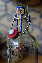 Swing-top bottle