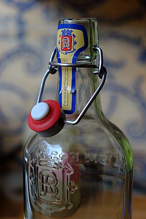 Swing-top bottle