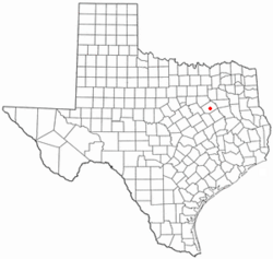 Location of Mildred, Texas