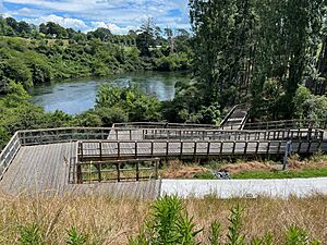 Te Awa cycleway near the Velodrome