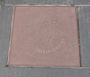 Teresa Stratas Star on Canada's Walk of Fame