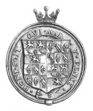 Thomas Cromwell medal, 1538 side 2