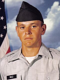 Tim Walz, United States Army, 1981 (cropped)