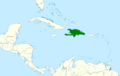 Todus subulatus map