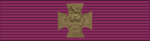 UK Victoria Cross ribbon bar