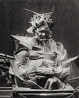 Umberto Boccioni, 1912, Head + House + Light, sculpture destroyed