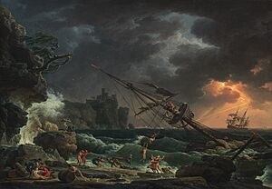 Vernet, Claude Joseph - The Shipwreck - 1772