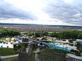 View from the top of Behemoth (Canada's Wonderland)