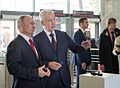 Vladimir Putin and Sergey Sobyanin opening Moscow Central Ring
