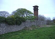 Picture of Cleadon Water Tower - the surviving chimney (or campanile) of the old pumping station.