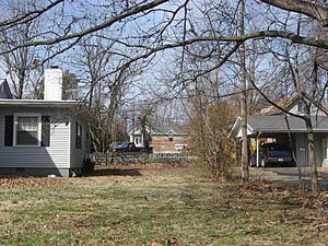West toward the Lemon House site