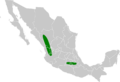 Xenospiza baileyi map