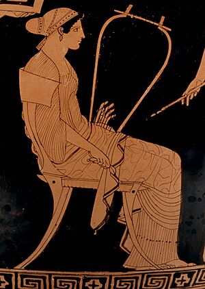 Βάρβιτος Barbiton Barbitón ancient greek instrument