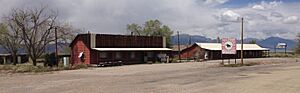 2014-05-21 13 16 44 Buildings remaining in Schellbourne, Nevada (cropped)