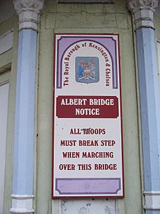 Albert Bridge notice