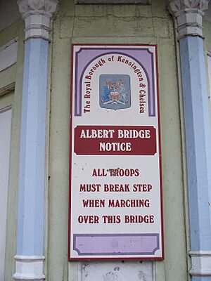 Albert Bridge notice