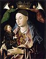 Antonello da messina, madonna salting