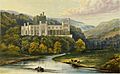 Arundel Castle, from, A series of picturesque views of seats of the noblemen and gentlemen of Great Britain and Ireland (1840)