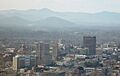 Asheville from town mountain