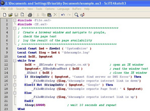 AutoIT example script
