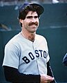 Bill Buckner of the Boston Red Sox