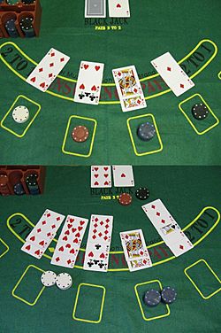 Blackjack game example