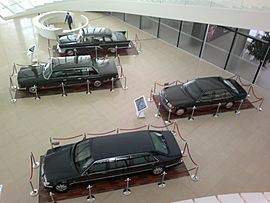 Cars belonged to Heydar Aliyev in Heydar Aliyev Center