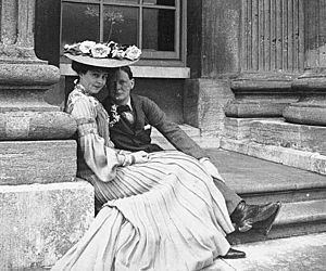 Consuelo Vanderbilt mit Winston Churchill