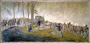 Culps Hill July 3 Edwin Forbes