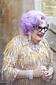Dame Edna at the royal wedding cropped