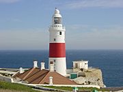 Europa Point Lighthouse and cottages
