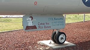 F-102 Landing Gear Art at CAM