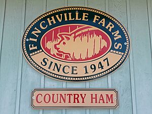 Finchville Farms Country Ham Business Sign