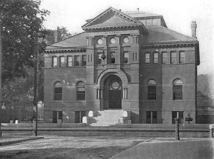 Fitchburg WallaceLibrary ca1907 Massachusetts