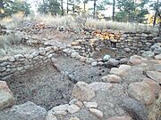 Flagstaff-Elden Pueblo Mud Mortar Room-4