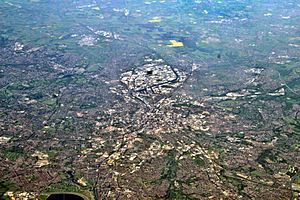 Greater Manchester aerial photograph