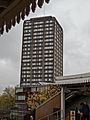 Grenfell Tower from Latimer Road Station (8202486240)