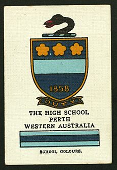 Hale School cigarette card, circa 1920s
