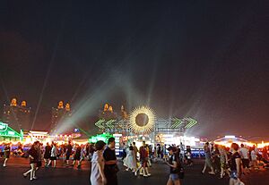 Happy moments in 2019 Dalian International Beer Festival - Brilliant DJ Sun shining for people's walking
