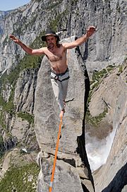 Heinz Zak, Highline, Lost Arrow, El Capitan,Yosemites, USA