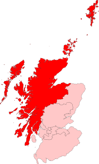 Highlands and Islands 1999 (Scottish Parliament electoral region).svg