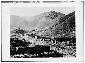 Historic American Buildings Survey, Wells Fargo Bank Historical Museum GHOST TOWN OF HUMBOLDT CITY - Humboldt City, General View, Ghost Town, Humboldt City, Pershing, NV HABS NEV,14-HUMB,1-1