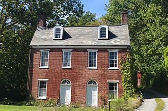 Hixson–Mixsell House, Pohatcong Township, NJ - east view.jpg