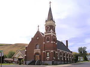 Holy Rosary Catholic Church in Pomeroy