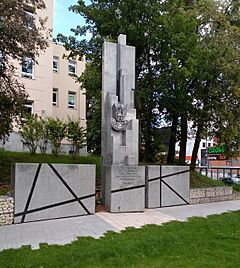 Home Army-Armia Krajowa Monument Olsztyn Poland