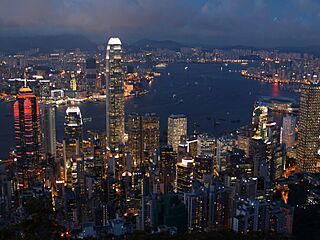 Hongkong Evening Skyline