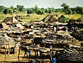Huts outside Wau,Sudan