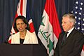 Jack Straw and Condoleezza Rice press conference April 3, 2006